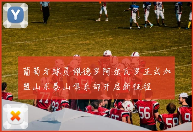 葡萄牙球员佩德罗阿尔瓦罗正式加盟山东泰山俱乐部开启新征程