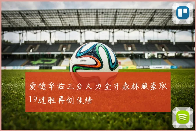 爱德华兹三分火力全开森林狼豪取19连胜再创佳绩